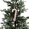 4 Pack 6.6" Red & White Glitter Shatterproof Candy Cane Ornaments by Ashland®